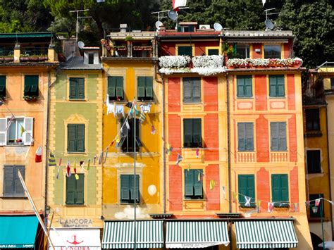 Painted Houses In Portofino Italy House Painting House Styles