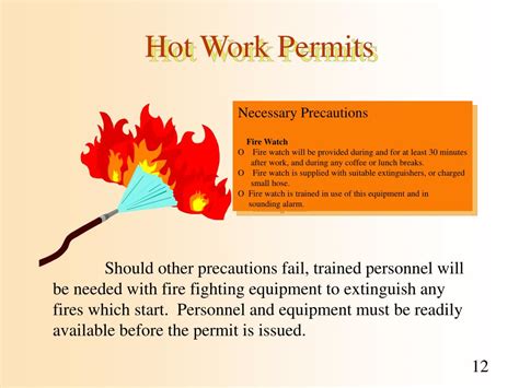 Ppt Hot Work Permits Powerpoint Presentation Free Download Id1126865