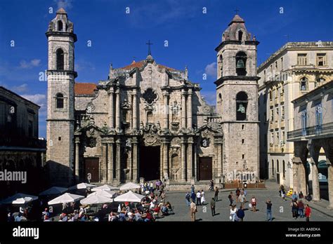 Catholic Cathedral In Havana Cuba Stock Photo Alamy