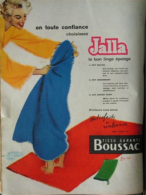 Boussac French Advertisement Confiance En Soi Affiches Anciennes Teint