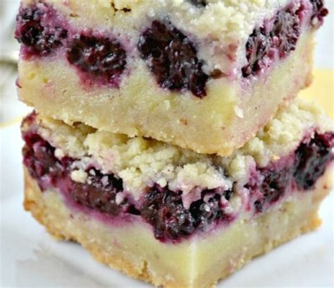 yummy blackberry pie bars afternoon baking with grandma