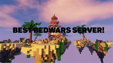 I Played On The Best Bedwars Minecraft Server Youtube