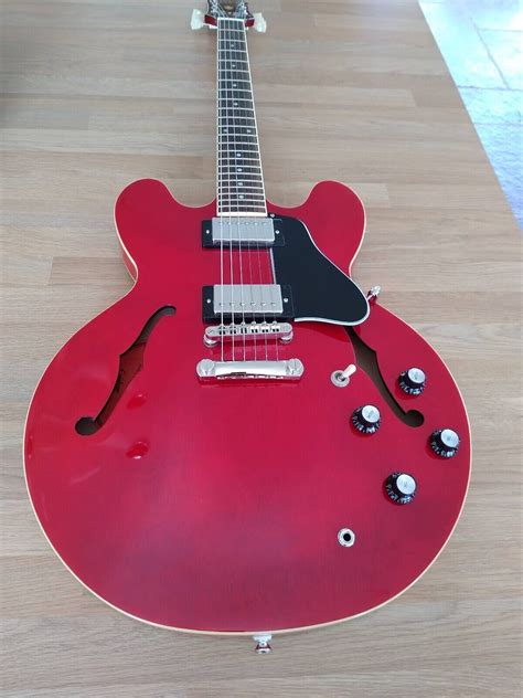 💥 Epiphone Inspired By Gibson Es 335 Electric Guitar Cherry 2022 Ebay