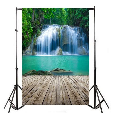 Buy Yeele 4x5ft Waterfall Cascades Photo Backdrops Vinyl Falls Jungle
