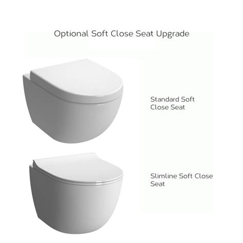 Vitra Sento Rimless Compact Wall Hung Wc And Seat Sanctuary Bathrooms