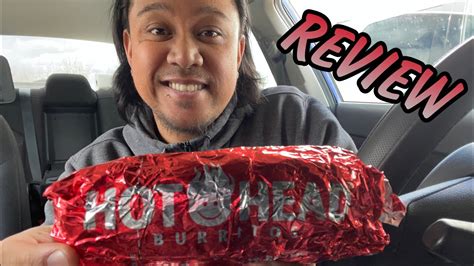 Eating Hot Head Burritos Leroy Chicken burrito (Review) - YouTube