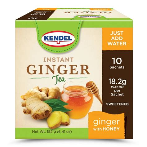 Instant Ginger And Honey Tea Pack Of 2 And Pack Of 3 Etsy