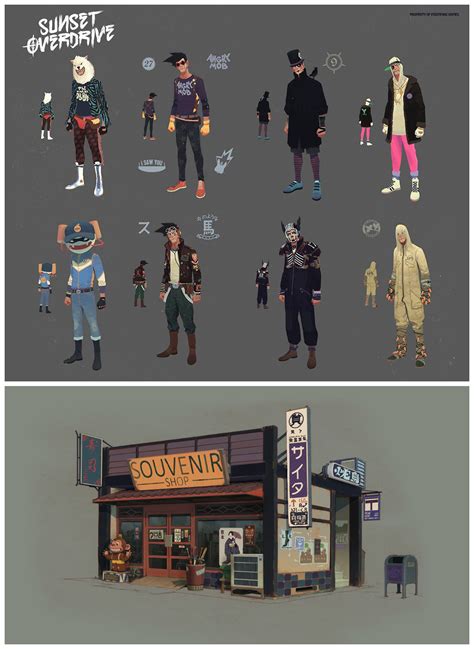Concept Art World — Check Out These Sunset Overdrive Concept Art