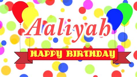 Happy Birthday Aaliyah Song Youtube