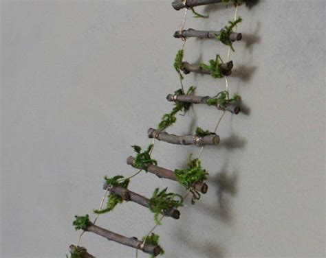 Rickety Ladder Fairy Ladder Handcrafted By Olive Fairy Etsy Fairy