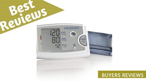 Lifesource Premium Upper Arm Blood Pressure Monitor Reviews Youtube