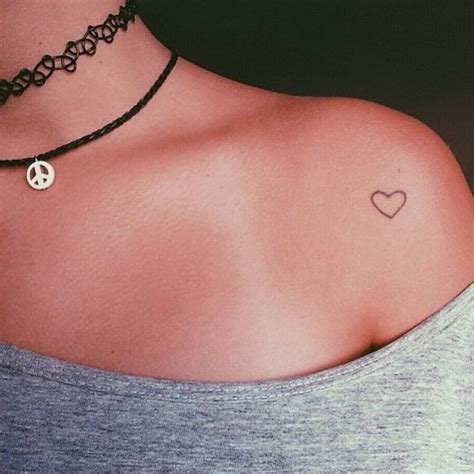 The 25 Best Small Heart Tattoos Ideas On Pinterest