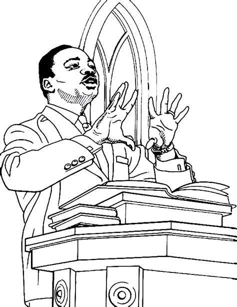 Unity handprint wreath grades various this wreath symbolizes cultural. Martin Luther King Jr Coloring Pages - Coloring Home