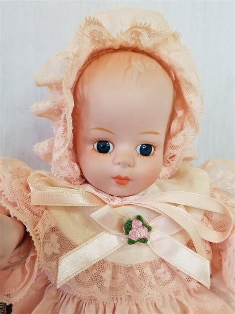 Vintage Collectible Porcelain Baby Doll Brinns 1989 With Original Hang