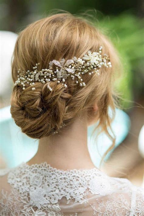 20 Bridal Hairstyles For A Romantic Glam Look Deer Pearl