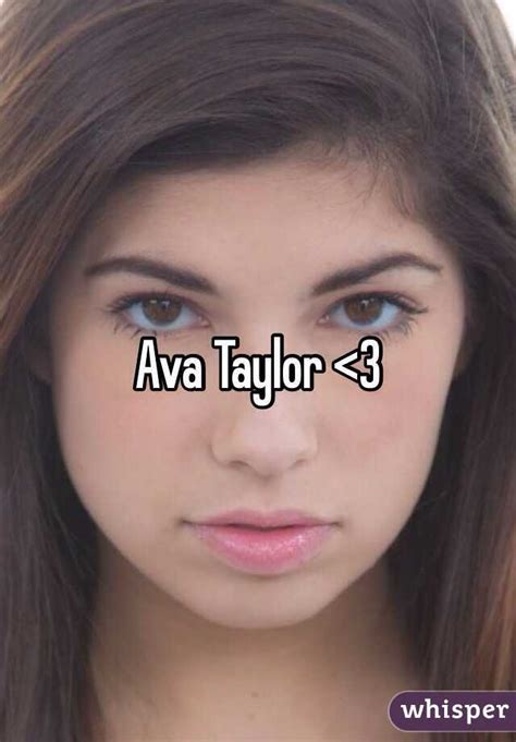 Ava Taylor