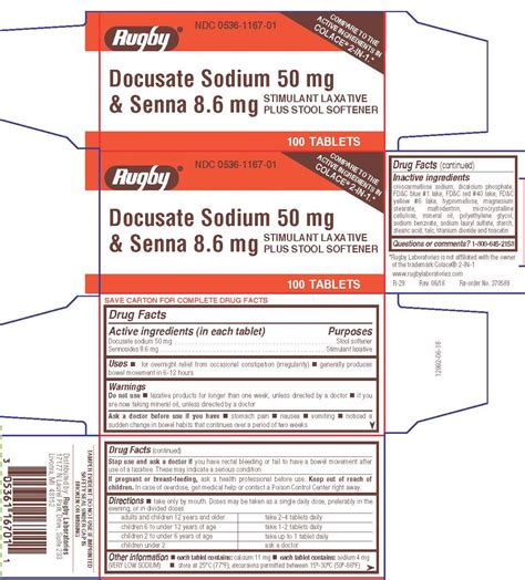 Sennosides Docusate Sodium Tablet Film Coated