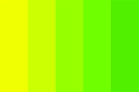 Nice Yellow Green Mix Color Palette