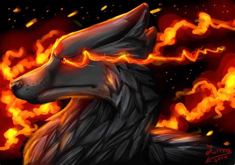 The Burning Wolf Sburiek Medium