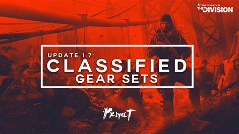 The Division In Depth Look At Classified Gear Sets Update YouTube