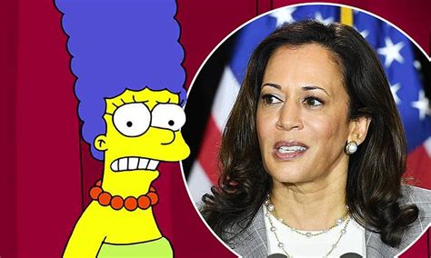 Marge Simpson Responds To Trump Advisors Kamala Harris Insult Daily Mail Online