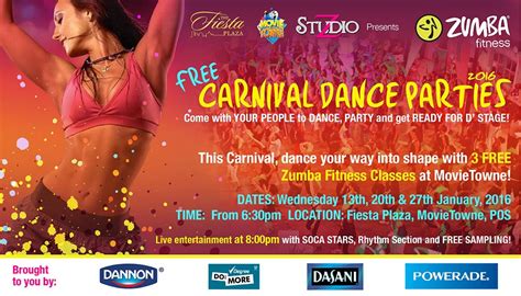 Zumba Carnival Dance Parties 2016 Id 16444