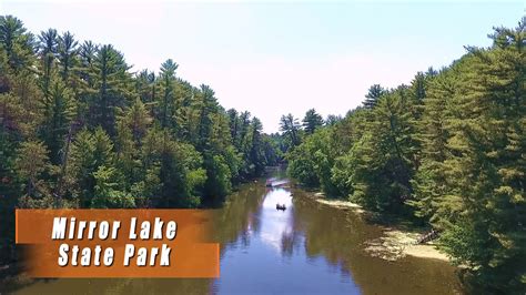 Mirror Lake Exploring Wisconsin State Parks Youtube