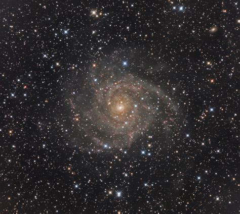 Ic 342 Ic 342 Is An Intermediate Spiral Galaxy In The Cons Flickr