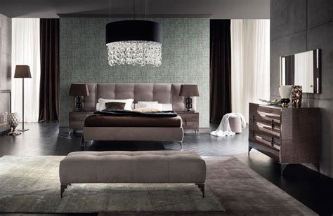 Made In Italy Leather Contemporary Master Bedroom Designs Las Vegas