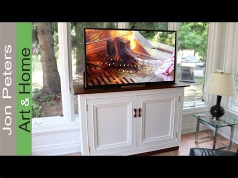 Outdoor pop up tv need not be the cause for your worry anymore. How to Build a TV Lift Cabinet - YouTube