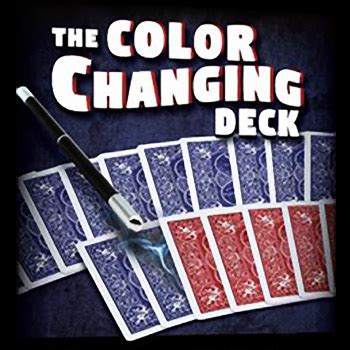 Sun dries out stain quickly and can create uneven color or brush marks. Color Changing Deck Magic Trick - Fast Shipping ...