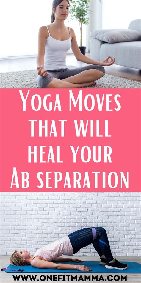 Yoga To Heal Your Diastasis Recti One Fit Mamma Post Partum Workout