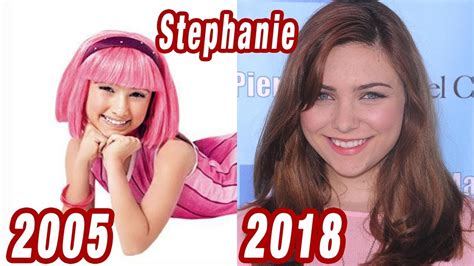 Lazytown Then And Now 2018 Youtube