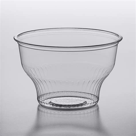 Choice 8 Oz Clear Plastic Dessert Cup 50pack