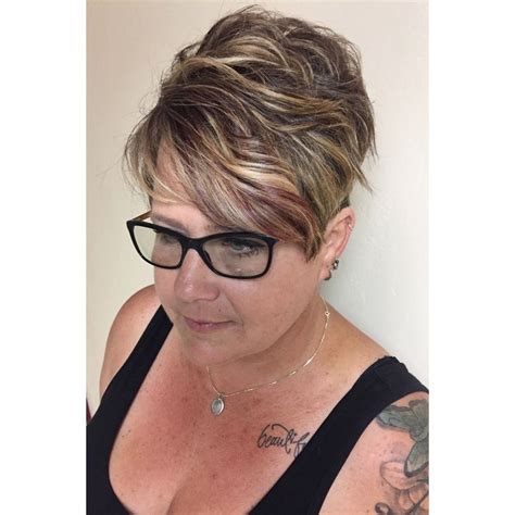 Red And Blonde Highlights Pixie Cut - 90 Brown Hair with Blonde Highlights Ideas for 2022