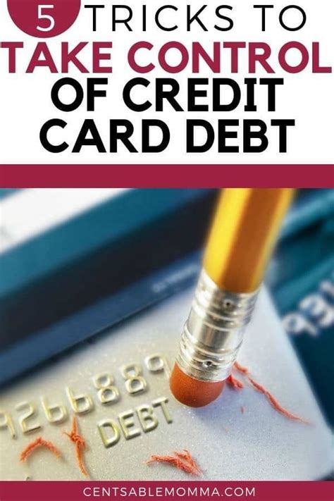 Paying off your credit card debt can be overwhelming. 5 Tricks to Take Control of Credit Card Debt in 2020 (With images) | Credit cards debt, Paying ...