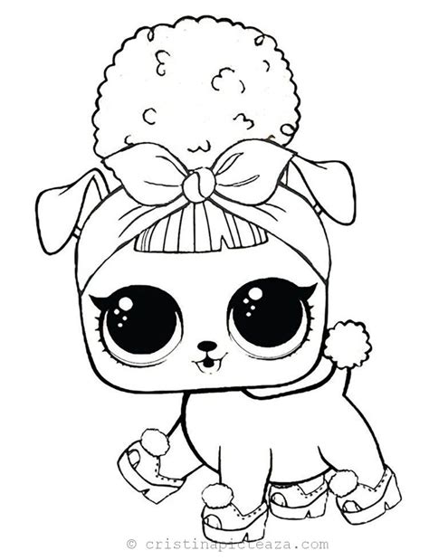 Lol Pets Coloring Pages Coloring Sheets With Lol Surprise Desene De