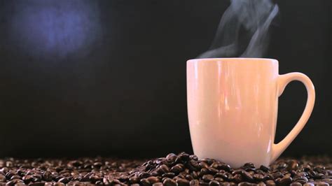 Steaming Mug Of Coffee Youtube
