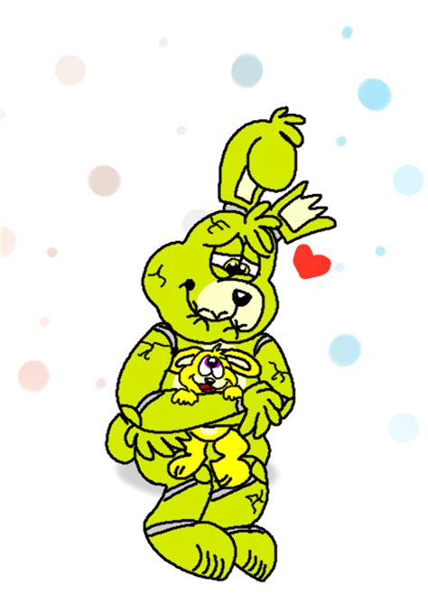 Springtrap And Plushtrap By Angrybirdsstuff On Deviantart