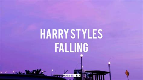 Forget what i said it's not what i meant and i can't take it back i can't unpack the baggage you. Harry Styles - Falling (lyrics) - YouTube