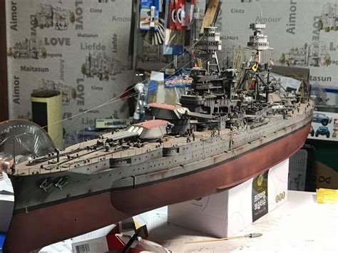 By Caveman Battleship Modeling In Scale Model Ships Warship