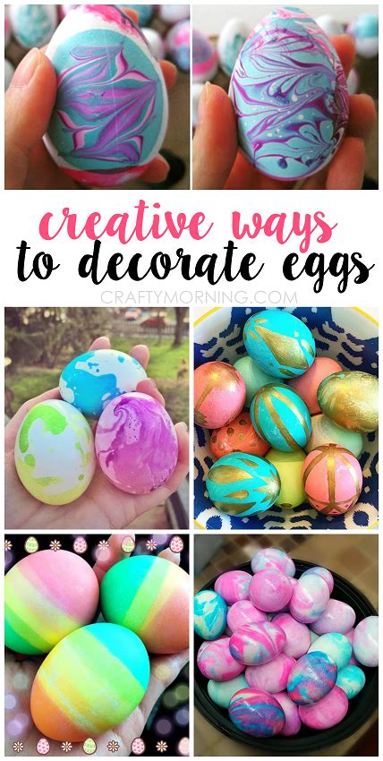 Creative Ways For Kids To Decorate Easter Eggs Crafty