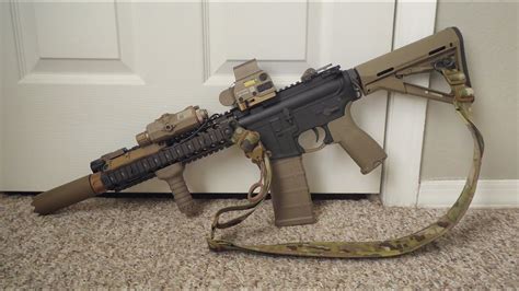 2020 Airsoft Mk18 Mod 1 External Build Complete Youtube