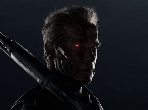 Hintergrundbilder Terminator Genisys Arnold Schwarzenegger 2015