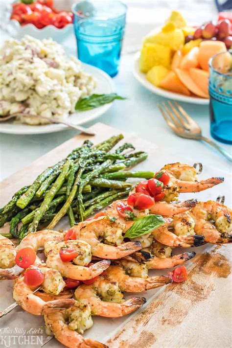 All the classic bruschetta flavors combine naturally: Bruschetta Grilled Shrimp - This Silly Girl's Kitchen ...