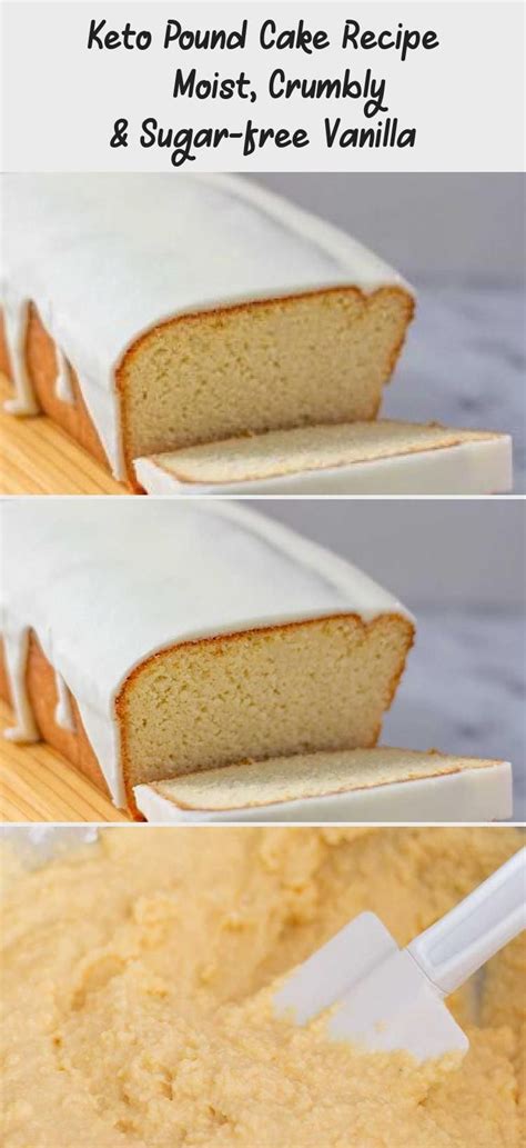 I tweaked the amounts a bit for my keto version, since these ingredients work a little differently, to get a very close end result. Keto Vanilla Pound Cake Recipe - Moist, Crumbly & Sugar-Free. This easy gluten free cake recipe ...
