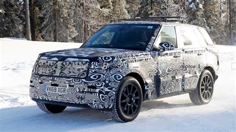 And a range of advanced technologies. 2022 Range Rover Caught In A Winter Wonderland