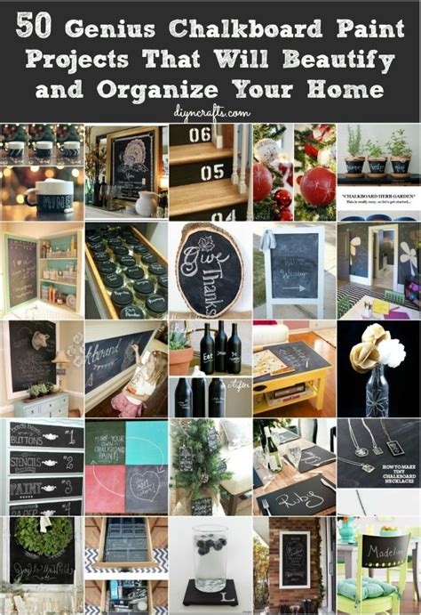 50 Genius Chalkboard Paint Projects That Will Beautify And Organize