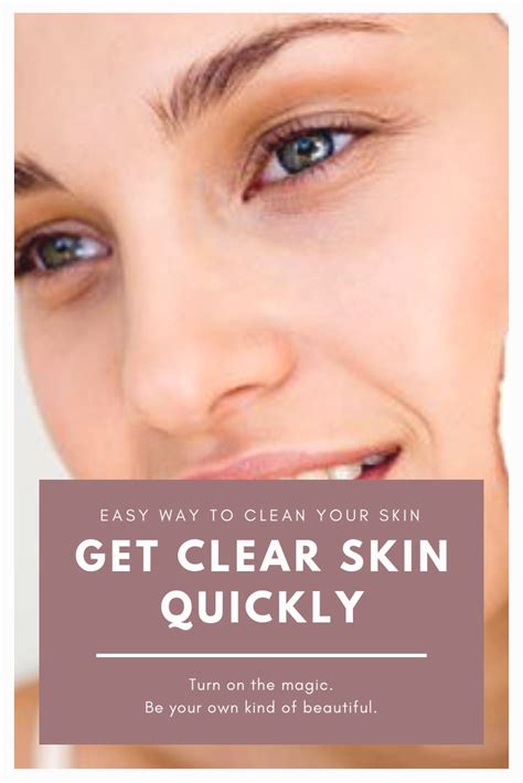 How To Get Clean And Clear Skin Quickly Here Are Some