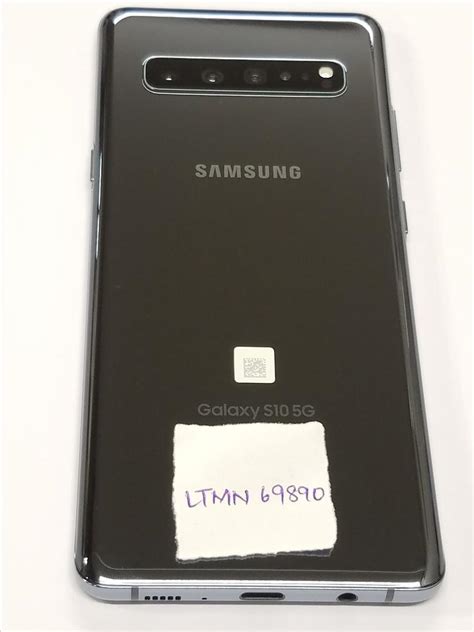 Samsung Galaxy S10 5g Verizon Black 256gb 8gb Sm G977u